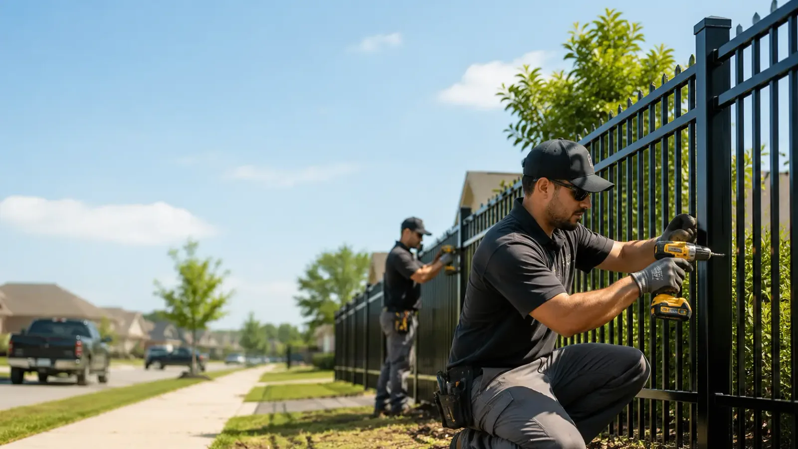 Metal Fence Installation in Fayetteville, TN
